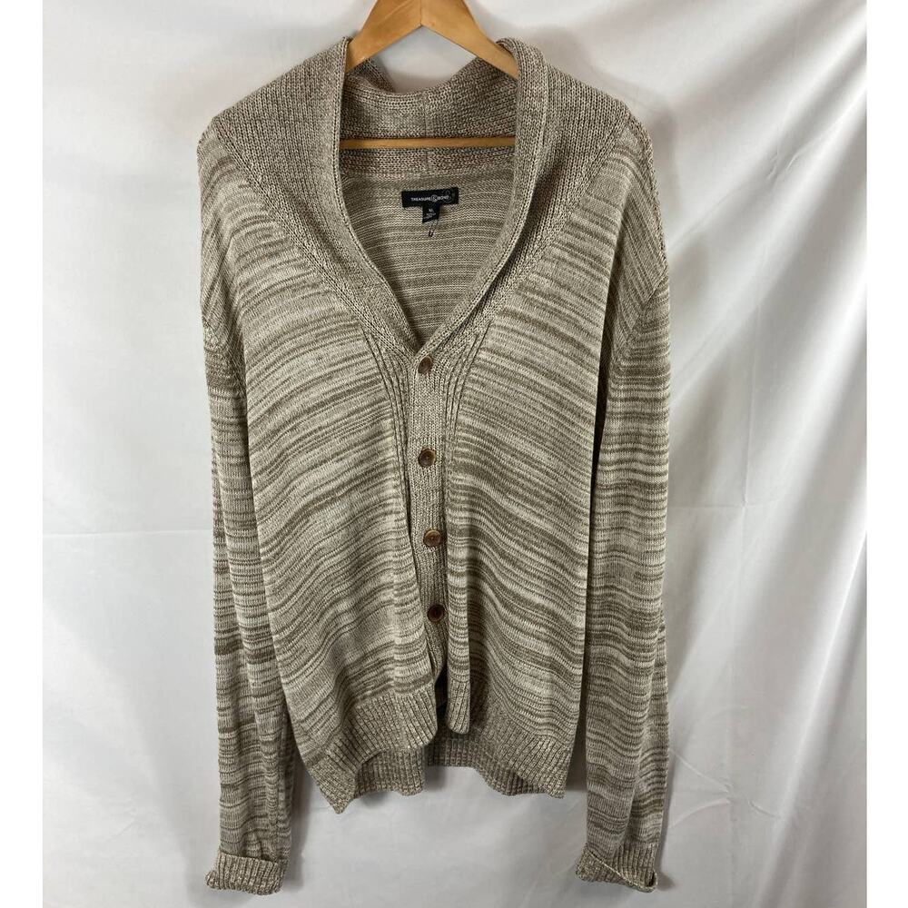 Treasure & Bond Knit Button Front Cardigan Sweater size XL